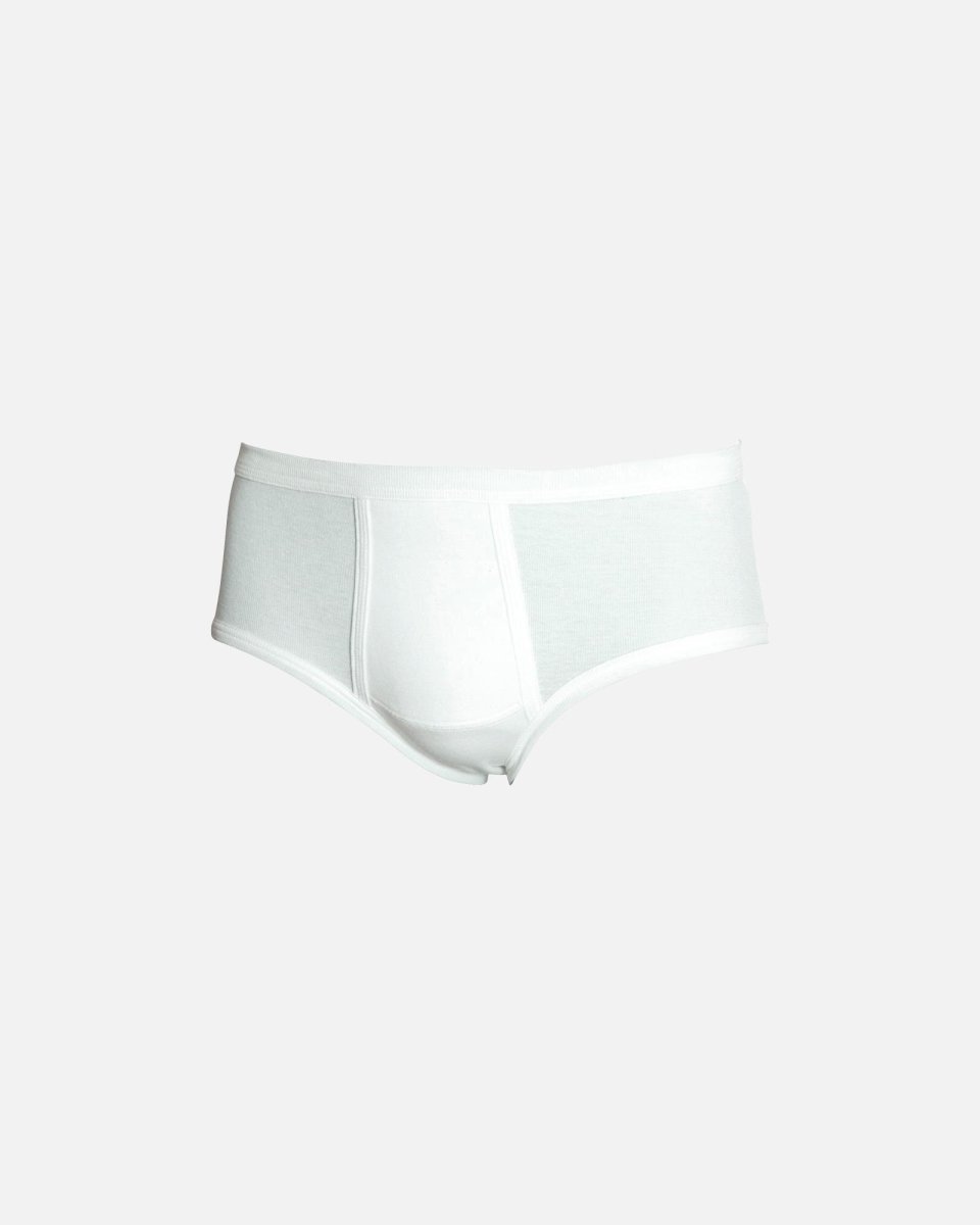Olympia Briefs m. gylp "classic" | 100% bomuld | Hvid - M