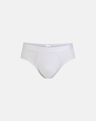 Briefs 2-pak, Bambusviskose, Hvid