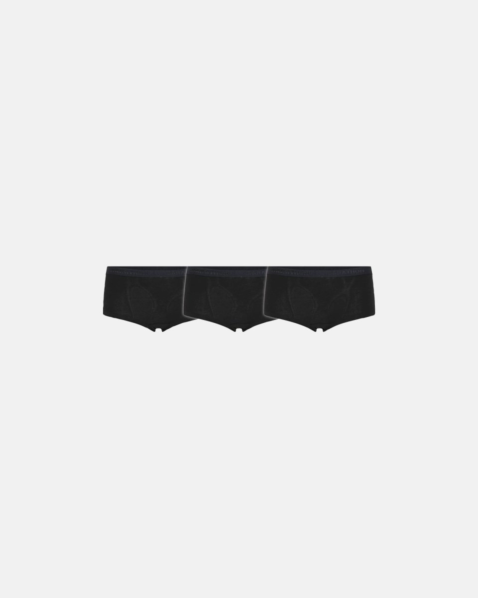 Marathon Kids Hipster "kids" 3-pak | Bambusviskose | Sort - 7/9