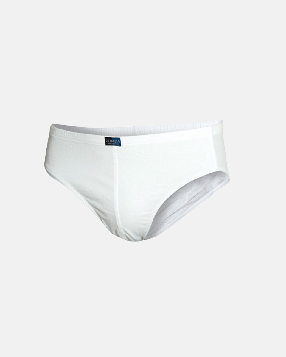 Olympia Briefs "classic" | 100% bomuld | Hvid - M