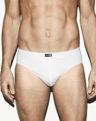 Briefs "classic", 100% bomuld, Hvid