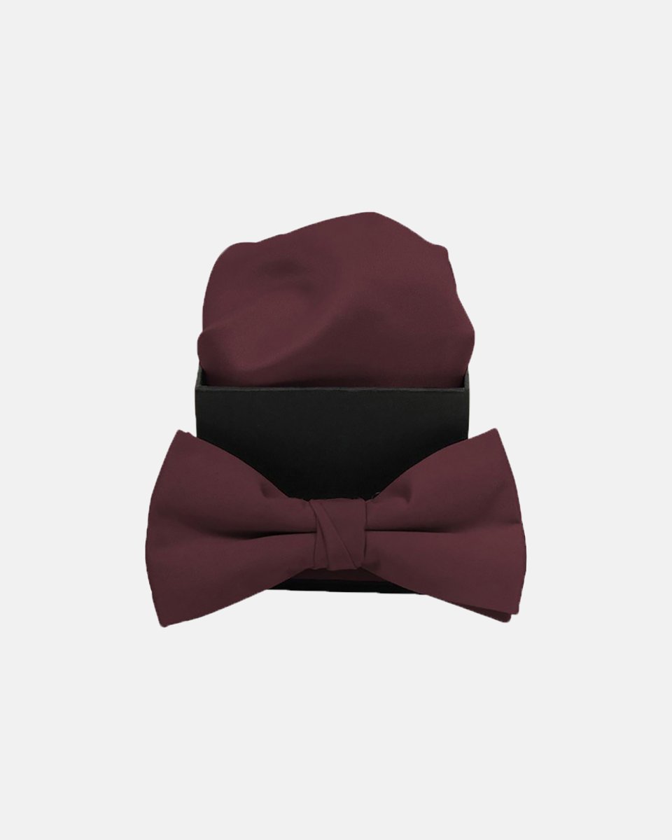 Connexion Tie Butterfly m. klud | 100% polyester | Vinrød - PCS