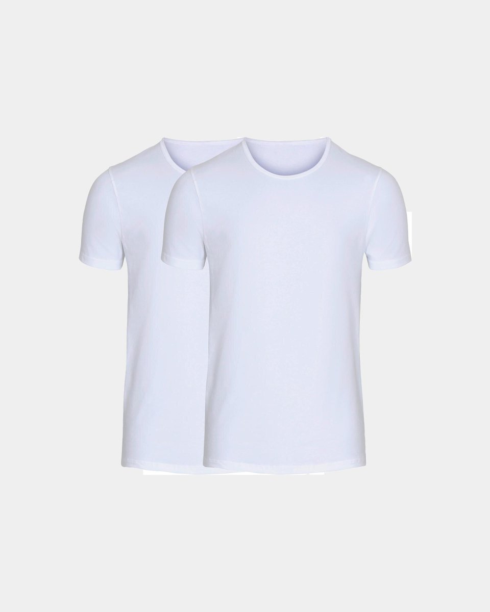 Olympia T-shirt | 2-pak | GOTS bomuld | Hvid - M