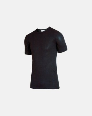 T-shirt "classic o-neck", 100% bomuld, Sort