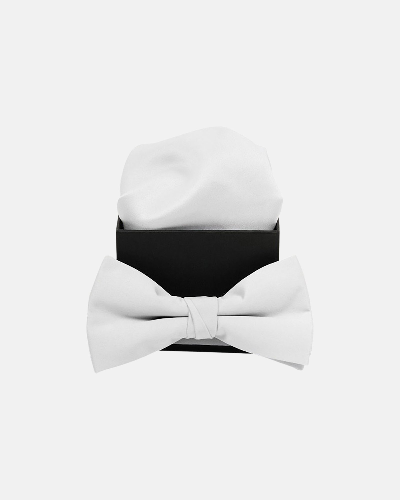 Butterfly m. klud | 100% polyester | Hvid -Connexion Tie Butterfly m. klud | 100% polyester | Hvid -Connexion Tie