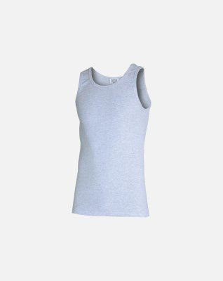 Tanktop "classic", 100% bomuld, grå