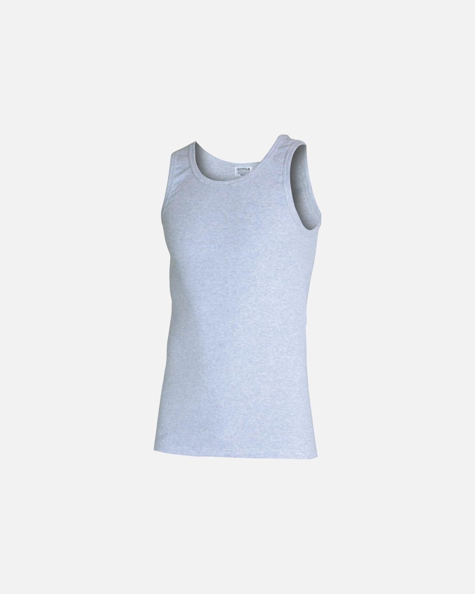 Olympia Tanktop "classic" | 100% bomuld | grå - M