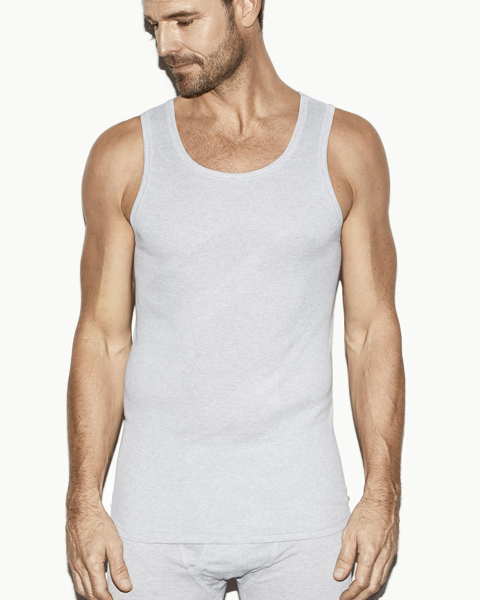 Tanktop "classic" | 100% bomuld | grå -Olympia Tanktop "classic" | 100% bomuld | grå -Olympia