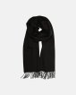 Halstørklæde | 100% uld | sort - Connexion Tie