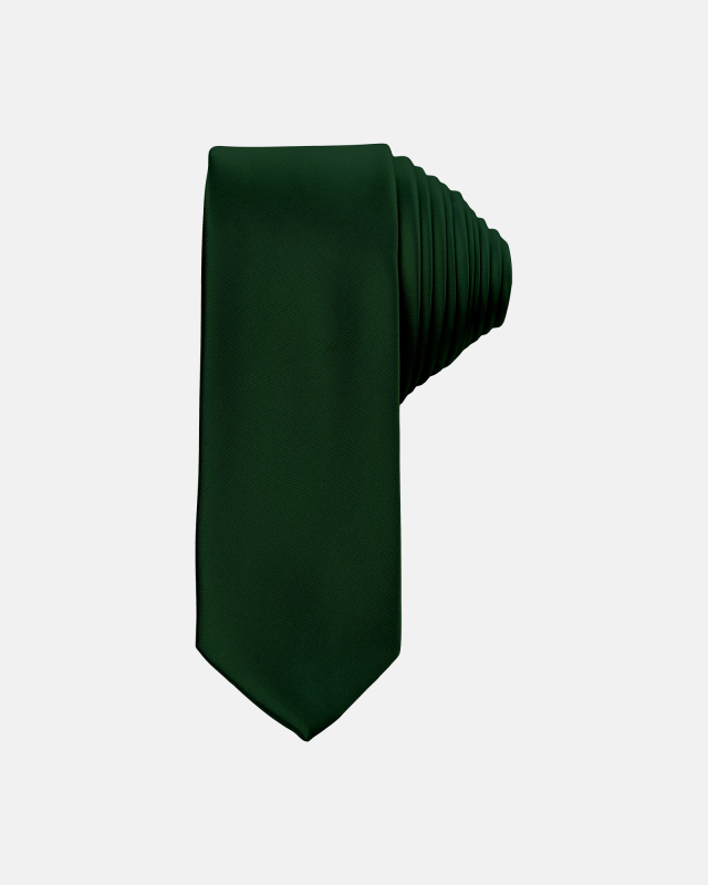 Slips | 5 cm | 100% polyester | Mørkegrøn fra Connexion Tie