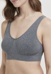 BH-top med brede stropper, mikrofiber, grå