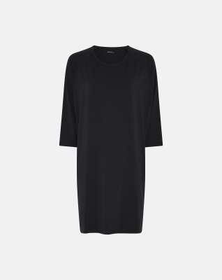 Natkjole | Bambusviskose | Sort -Decoy