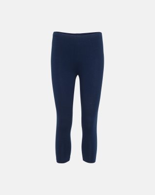 Stretch capri | viskose | navy -Decoy