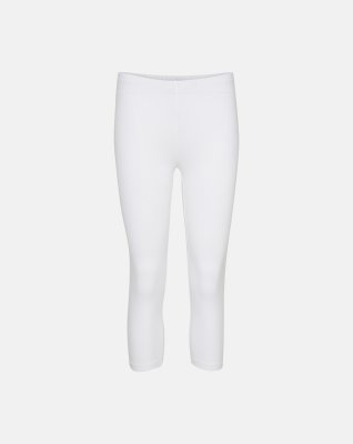 Stretch capri | viskose | hvid -Decoy