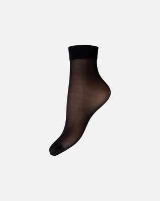 Strømper "Silk look" 2-pak | 20 denier | Sort -Decoy