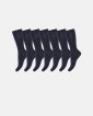 Ankelstrømper 7-pak | Økologisk bomuld | Navy - Decoy