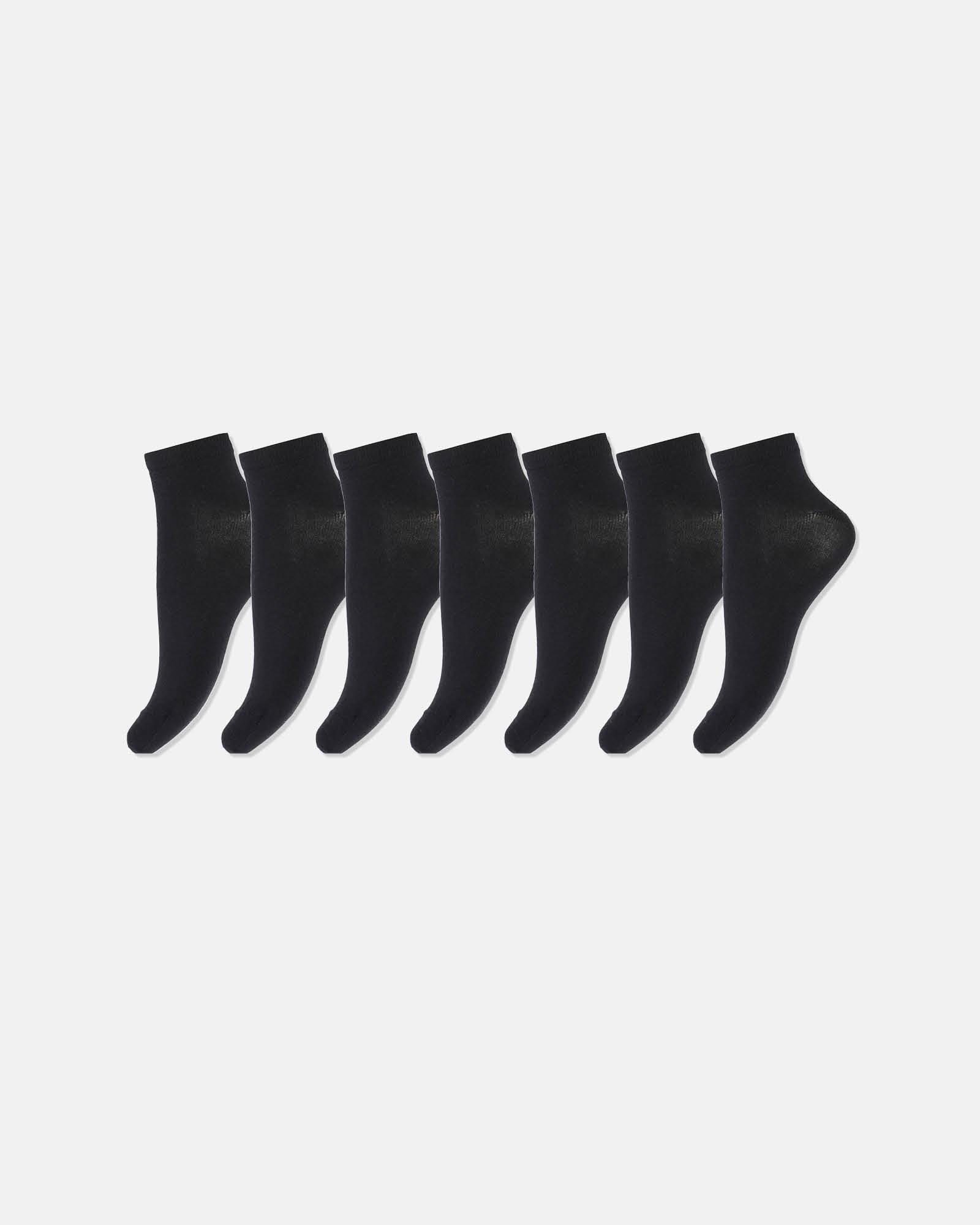 7-pak footies | økologisk bomuld | sort -Decoy 7-pak footies | økologisk bomuld | sort -Decoy
