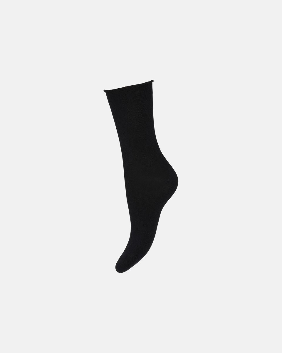 Decoy Ankelstrømper 5-pak | Bambusviskose | Sort - 37-41