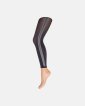 3/4 leggings "lurex strip" | 50 denier | Grå - Decoy