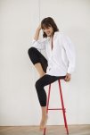 3/4 leggings | Mikrofiber 60 denier | Sort -Decoy