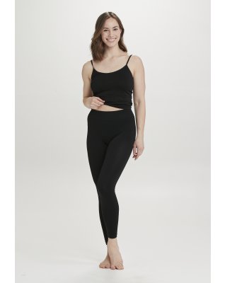 Leggings, Seamless, Sort