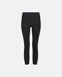 Seamless capri leggings, polyamid, sort