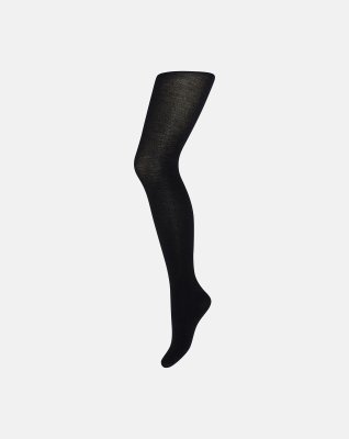 Strømpebukser | Merino uld 100 denier | Sort -Decoy