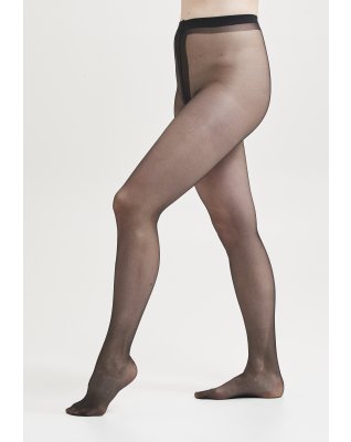 Strømpebukser "glossy" | 20 denier | Sort -Decoy