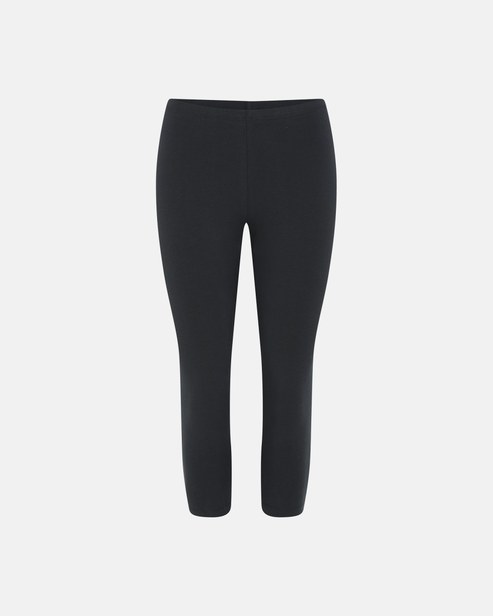 Decoy 3/4 leggings | Økologisk bomuld | Sort - S
