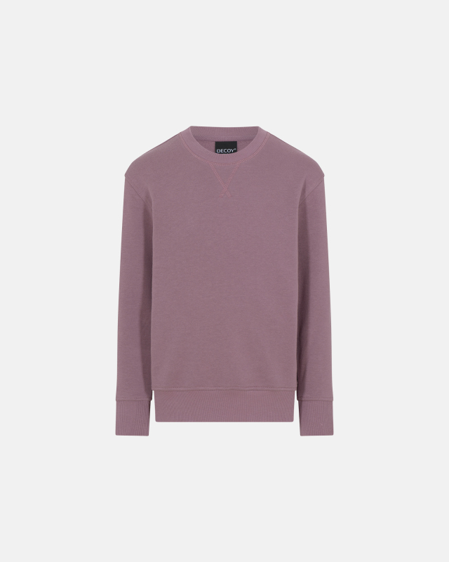 Sweatshirt | Økologisk bomuld | Lilla