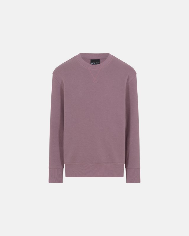 Sweatshirt | Økologisk bomuld | Lilla