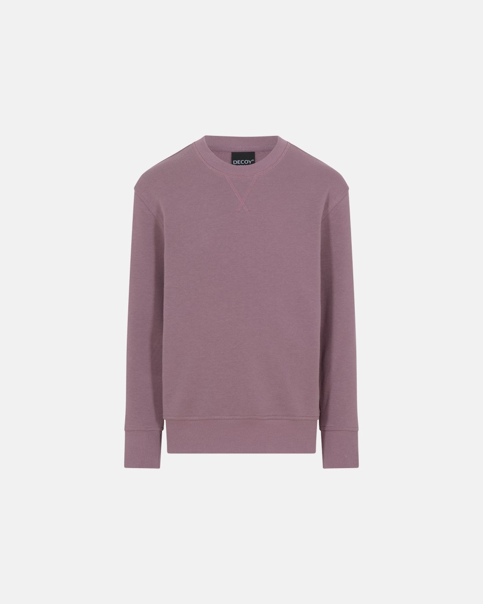 Decoy Sweatshirt "kids" | Økologisk bomuld | Lilla - 7/8