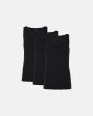 Tanktop 3-pak | GOTS bomuld | Sort - Decoy