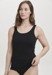 Tanktop 3-pak | GOTS bomuld | Sort -Decoy