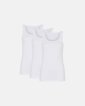 Tanktop 3-pak | GOTS bomuld | Hvid - Decoy