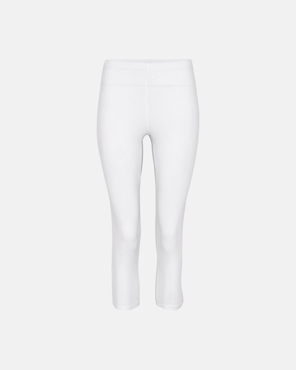 Decoy 3/4 leggings | Økologisk bomuld | Hvid - S