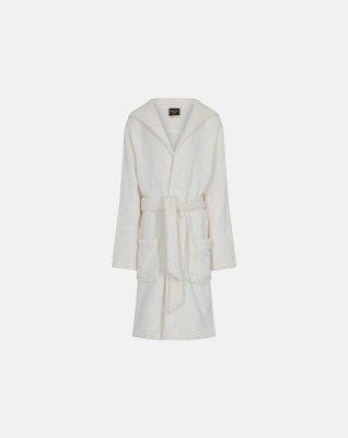 Badekåbe i frotté | 100% recycled polyester | Ivory -Decoy