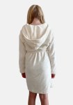 Badekåbe i frotté | 100% recycled polyester | Ivory -Decoy