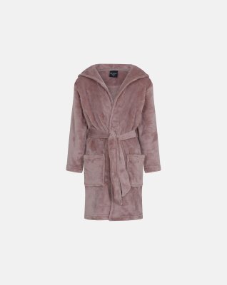 Badekåbe i frotté | 100% recycled polyester | Rose -Decoy