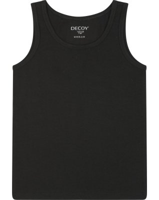 Stroptop 3-pak | Økologisk bomuld | Sort -Decoy
