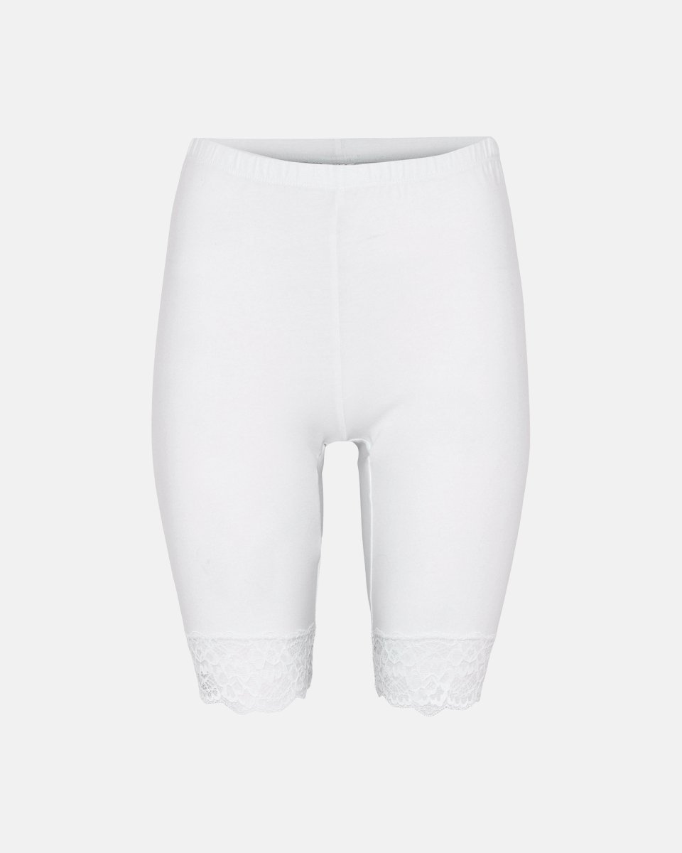 Decoy Indershorts m. blonde | Økologisk bomuld | Hvid - S
