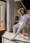 Leggings |  Bambusviskose | Grå melange -JBS of Denmark Women