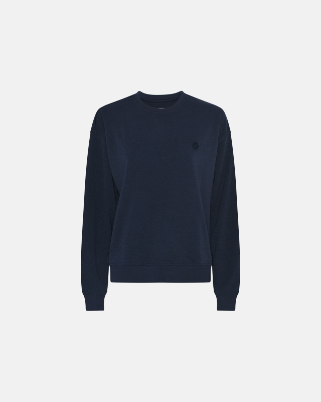 JBS of Denmark Bambusviskose Sweatshirt med Logo - Navy