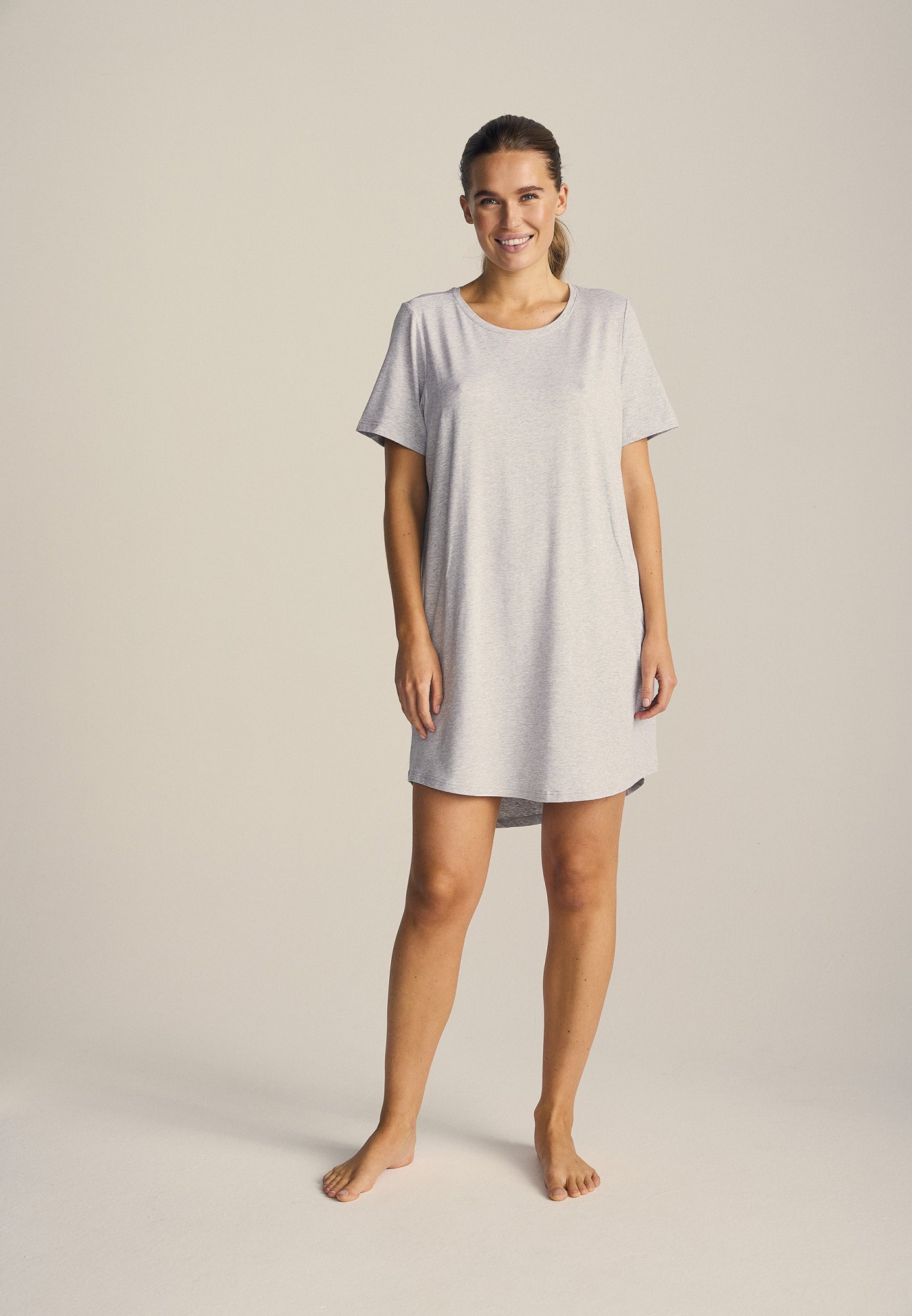 Big shirt |  Bambusviskose | Grå -JBS of Denmark Women Big shirt |  Bambusviskose | Grå -JBS of Denmark Women