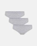String 3-pak| Økologisk Bambusviskose | Grå melange -JBS of Denmark Women
