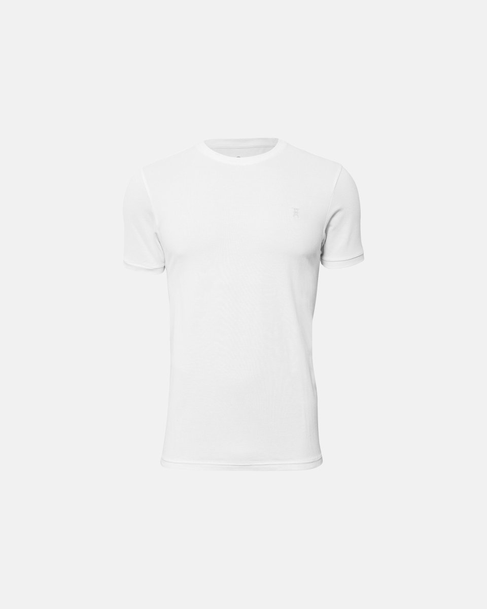 JBS of Denmark Men Piqué t-shirt | Bambusviskose | Hvid - S