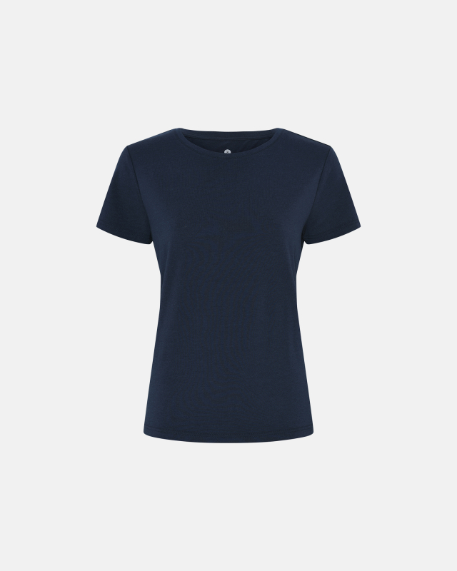 T-shirt |  Bambusviskose | Navy