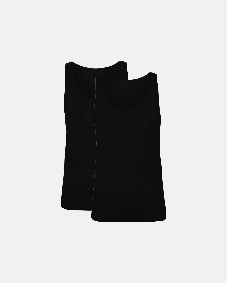 JBS of Denmark Women Tanktop 2-pak | Bambusviskose | Sort - S