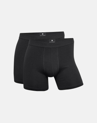 Tights 2-pak, Økologisk bomuld, Sort