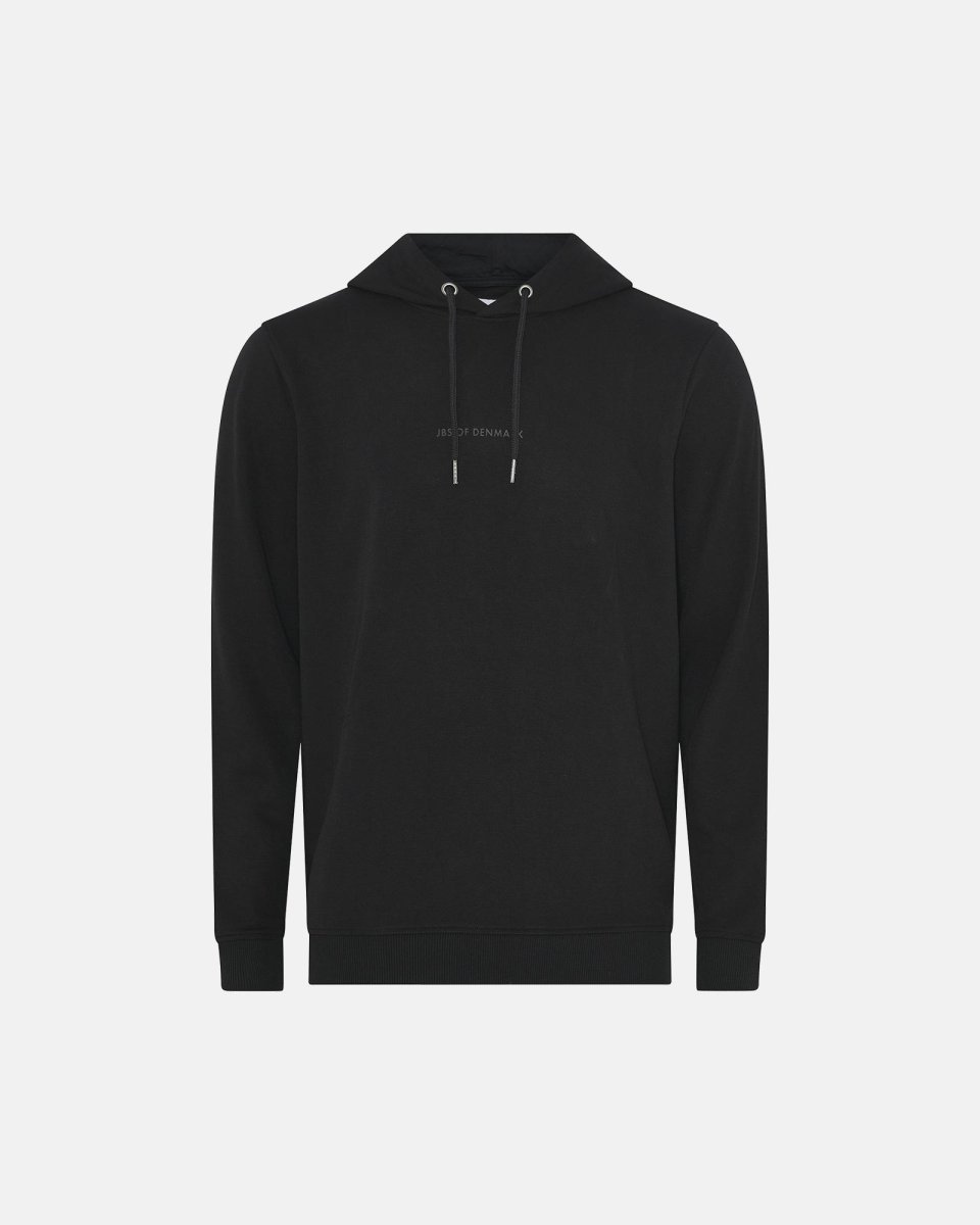JBS of Denmark Men Hoodie med logo | Bambusviskose | Sort - S